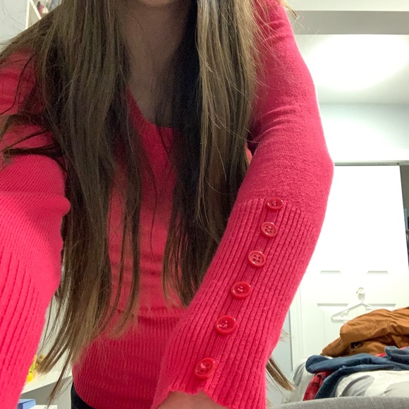 Pink cardigan (xs-s) - Picture 4 of 6